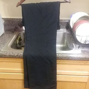 Sz4 black pants polyester rayon blend